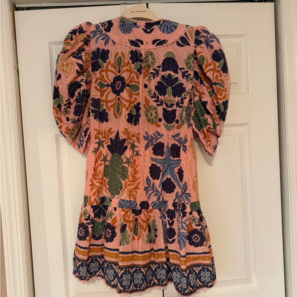 Farm Rio Seashell Mini Dress Size M - Picture 7 of 7